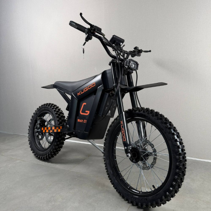 Купить 2025! Электровелосипед KUGOO Wish 01 MAX (2000W 52V 35Ah